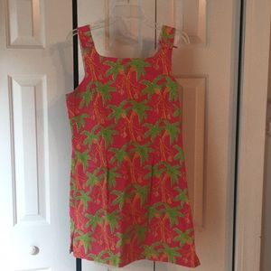 Lily Pulitzer seersucker monkey dress